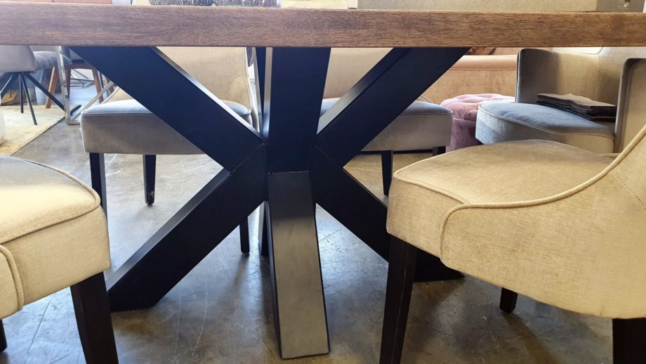 ECM – Spider 2 [10×10] fixbővíthető tölgyfa étkezőasztal – egyedi méretválasztható szín (6)