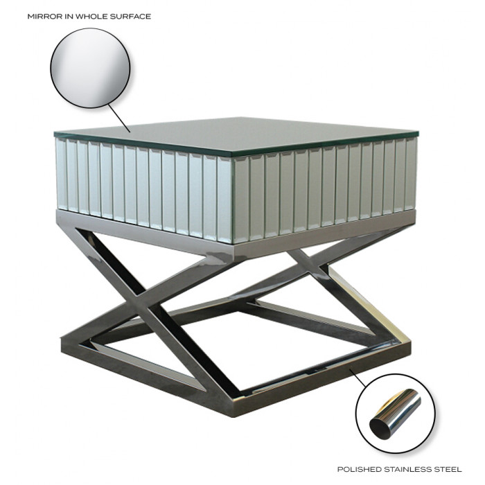 MCO – 5004 Nüxa Silver tükrös lerakóasztal (3)