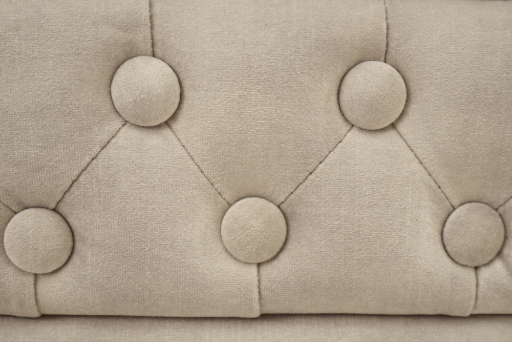 NVI - 42312 Chesterfield Velvet fotel - champagne velvet (5)