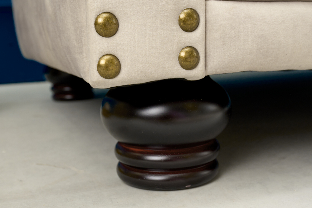 NVI - 42312 Chesterfield Velvet fotel - champagne velvet (6)