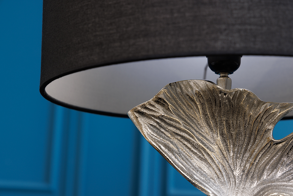 NVI - 41693+43055 Ginkgo Silver asztali lámpa 70 - black (5)