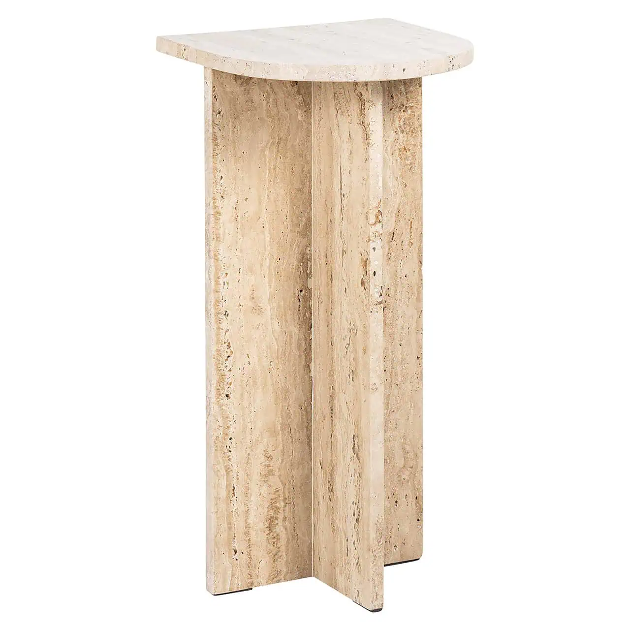 RICHMOND Interiors - 825275 Costello lerakóasztal 25 - travertine (1)