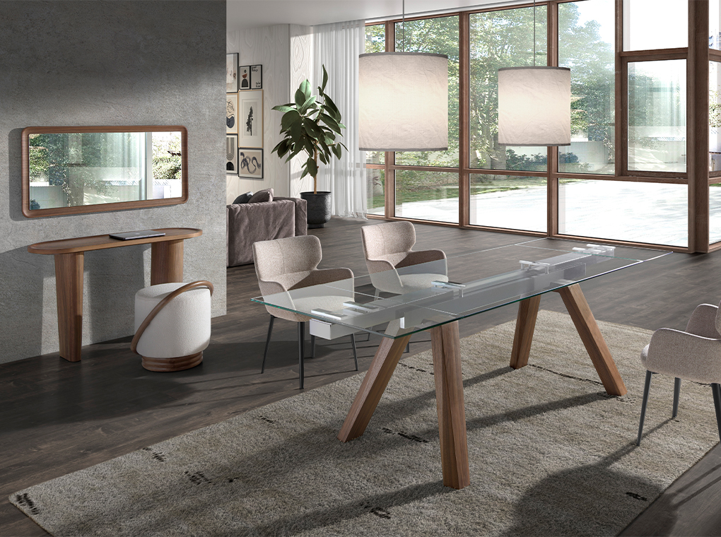 ACD - 3249 ROSENO Walnut konzolasztal 120 (1)