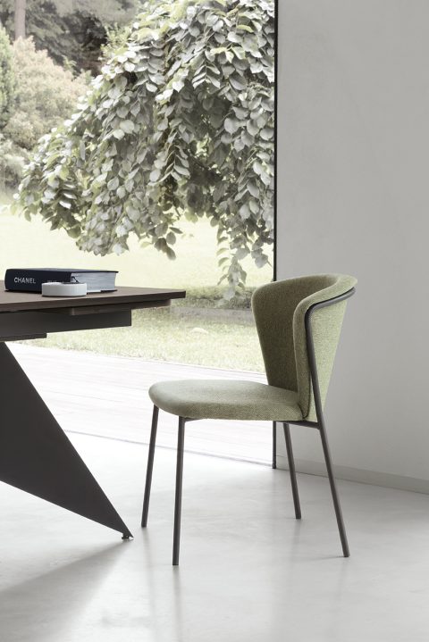 SEDIT Italia - ELEONORA Boutique étkezőszék - választható szövetlábszín (3)