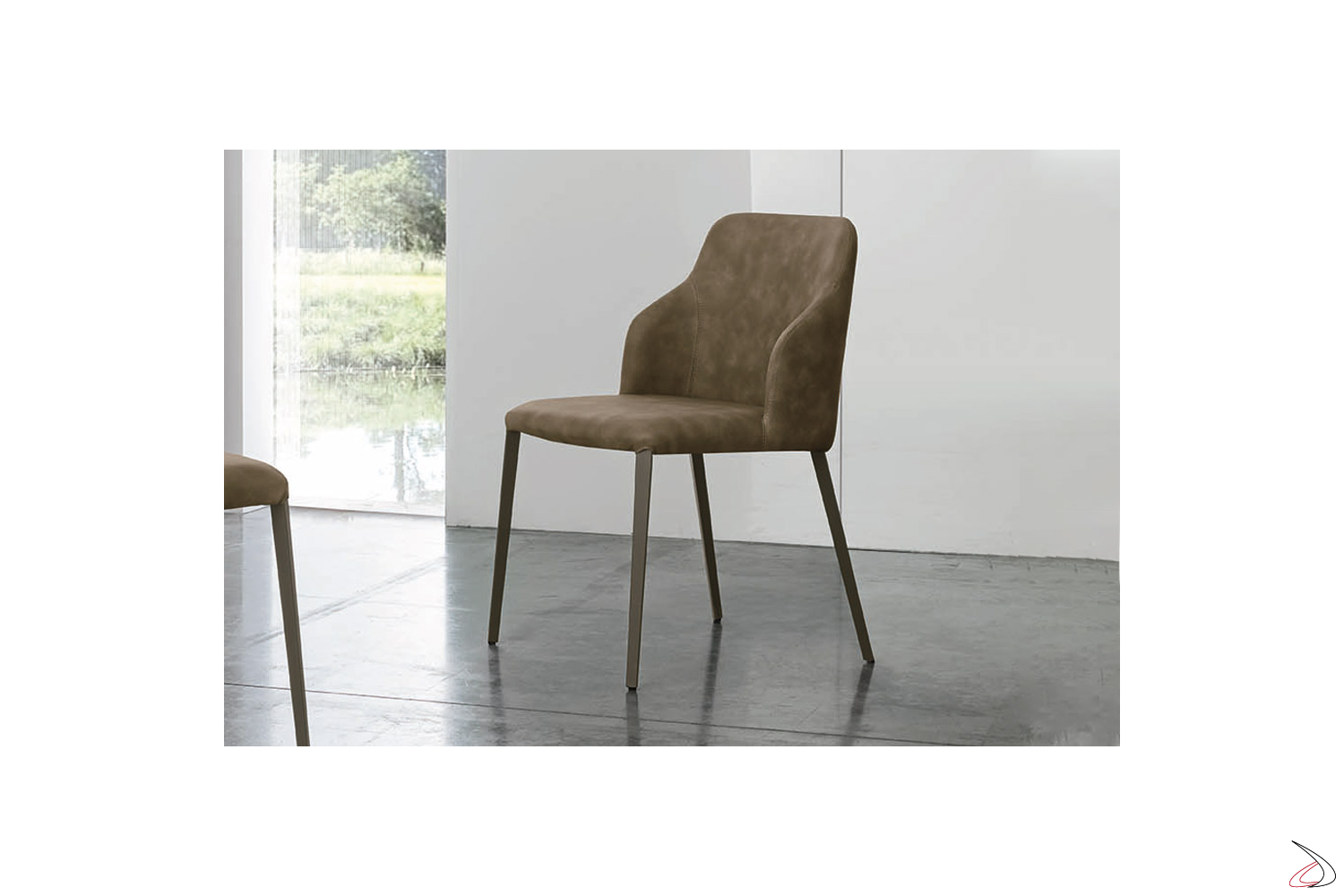 SEDIT Italia - LILIUM 1 Boutique étkezőszék - választható szövetlábszín (9)