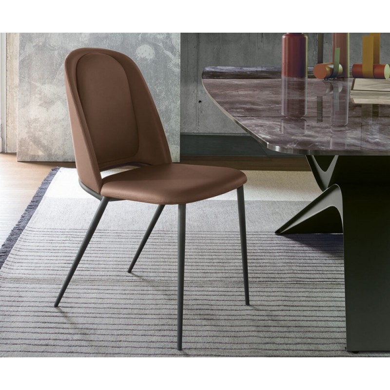 SEDIT Italia - SEVENTY Atelier étkezőszék - választható szövetlábszín (2)