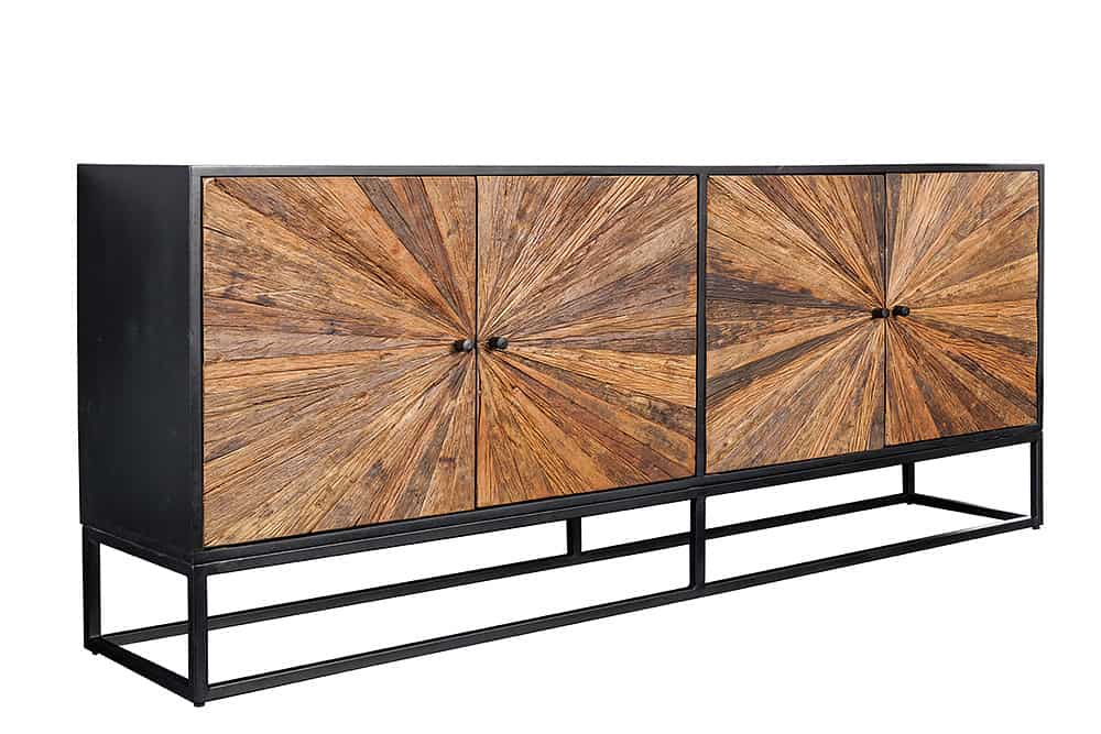 NVI - 44987 BARRACUDA Mango komód - brown teak (10)