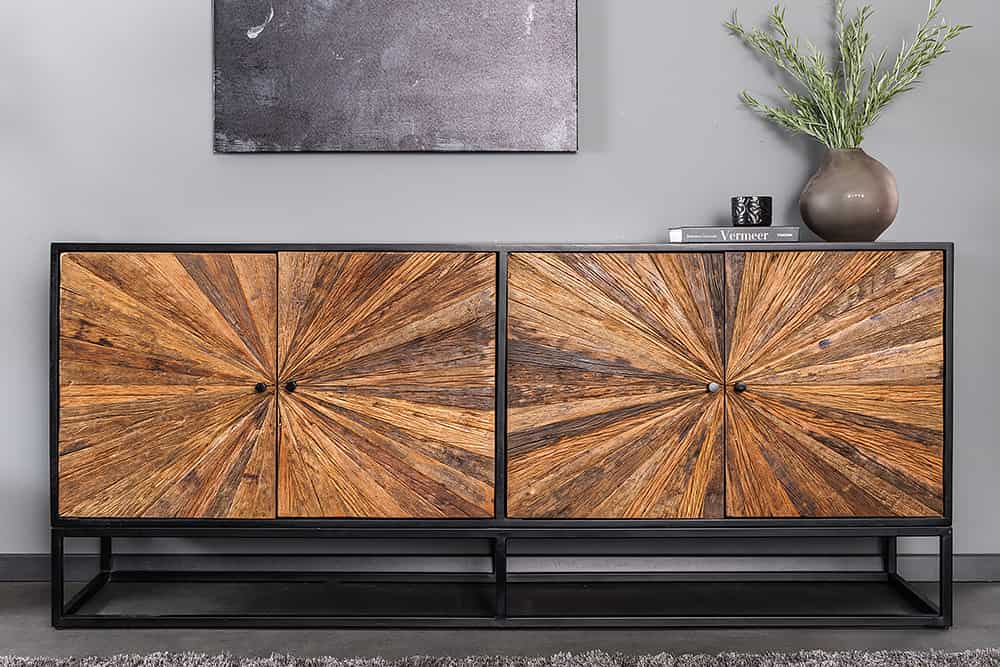 NVI - 44987 BARRACUDA Mango komód - brown teak (4)