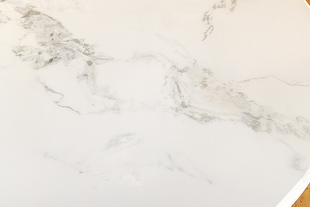NVI - 45898 ELEGANCIA 2 Gold kerek étkezőasztal ⌀130 - white marble (11)