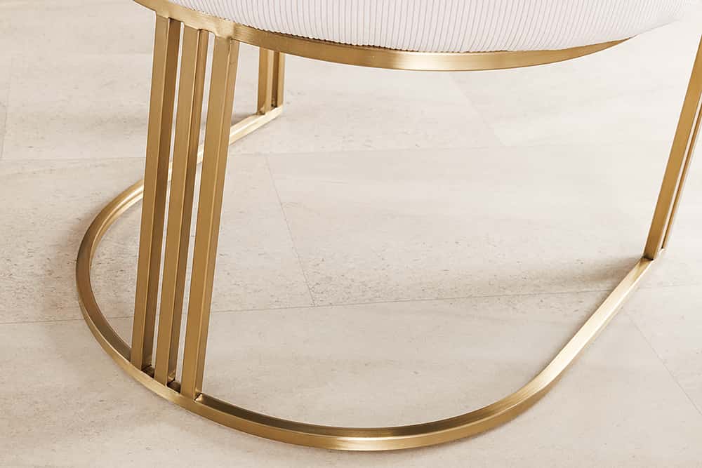 NVI - 46201 EXTRAVAGANCIA Champagne étkezőszék - beige cord (12)