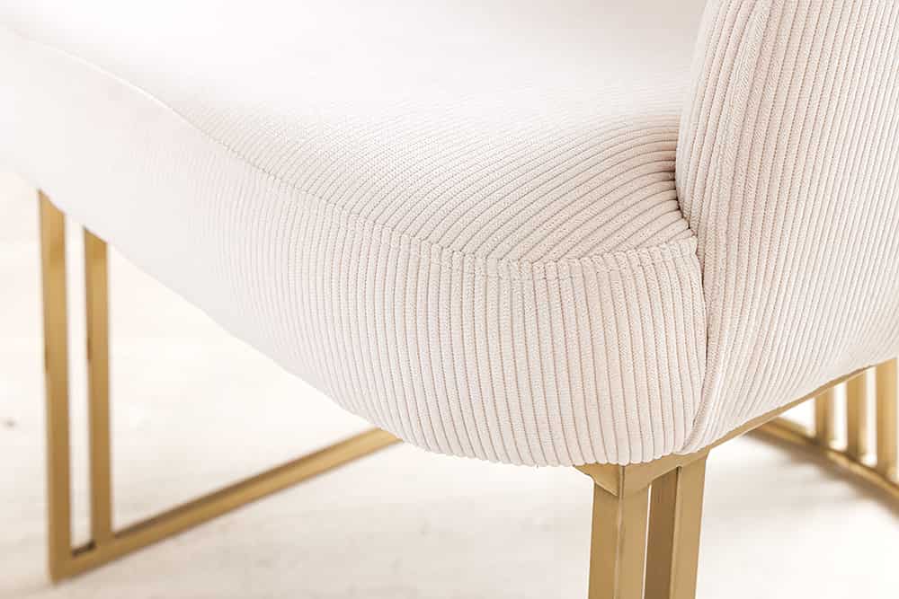 NVI - 46201 EXTRAVAGANCIA Champagne étkezőszék - beige cord (9)