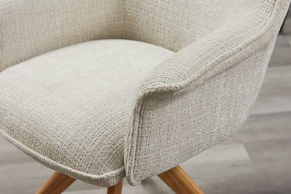 NVI - 47475 LE GRAND 2 Oak forgó étkezőszék - beige (5)
