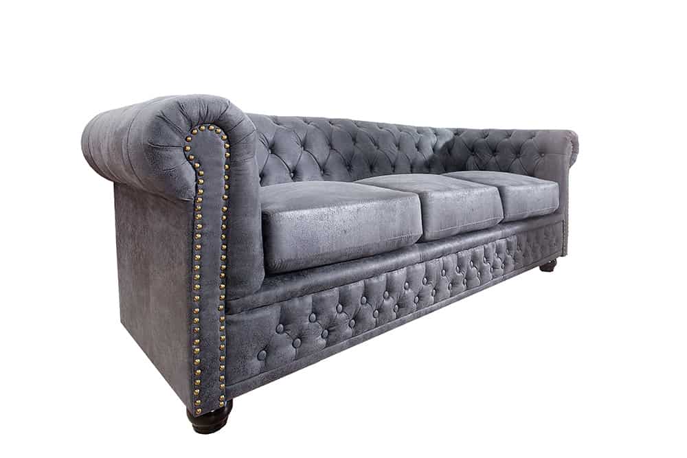 NVI - 37391 CHESTERFIELD II háromüléses kanapé 200 - grey (6)