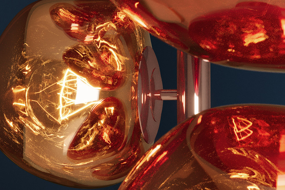 NVI - 46023 LIQUID DIAMOND Copper állólámpa 170 (8)