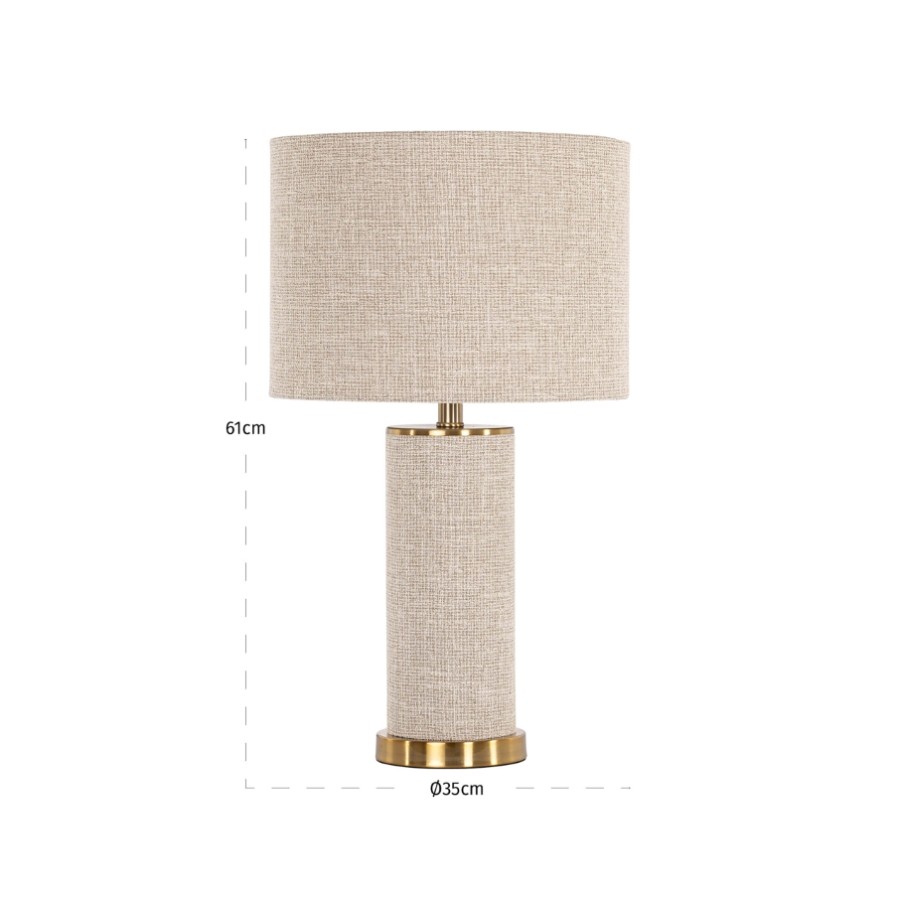 RICHMOND Interiors - 213394 Joline Beige asztali lámpa (4)