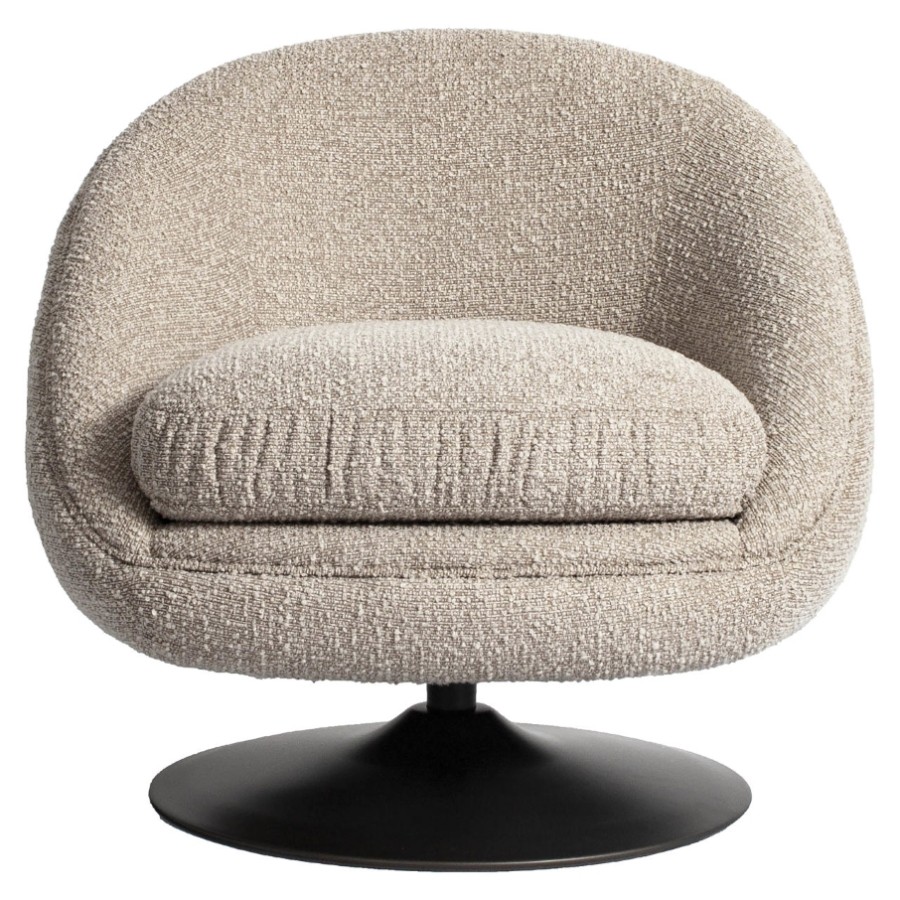 RICHMOND Interiors - 214116 Nodo forgó lounge fotel - natural chunky (6)
