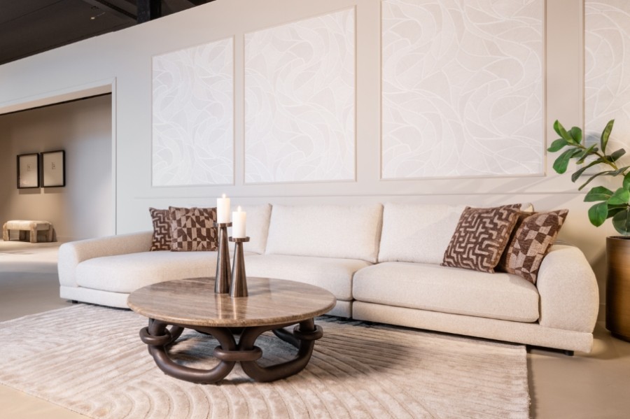 RICHMOND Interiors - 2143286931 Chainey Ash dohányzóasztal 110 - travertine (3)