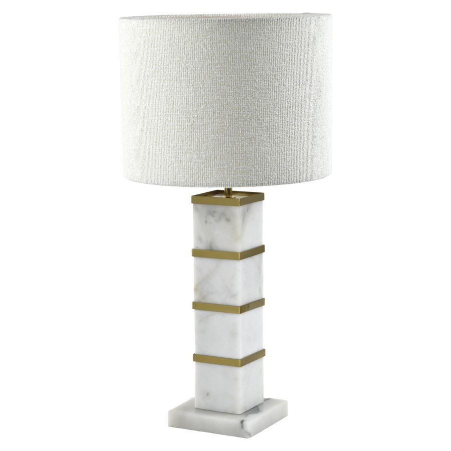 RICHMOND Interiors - 214476 Celinae white asztali lámpa (1)