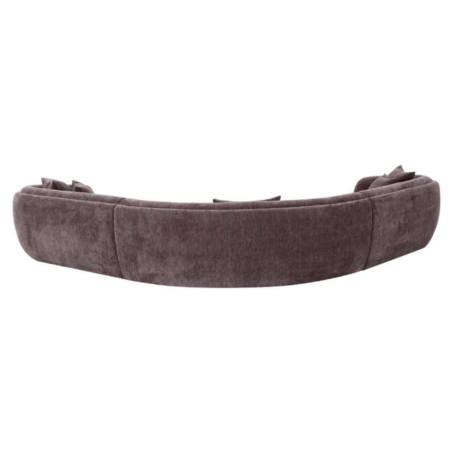 RICHMOND Interiors - 215516 Gianelle sarokkanapé 310 - dark brown (2)