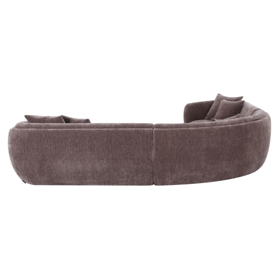 RICHMOND Interiors - 215516 Gianelle sarokkanapé 310 - dark brown (4)