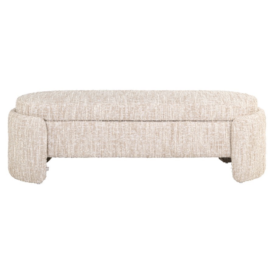 RICHMOND Interiors - 215522 Cupid tárolós ülőpad - beige angora (3)