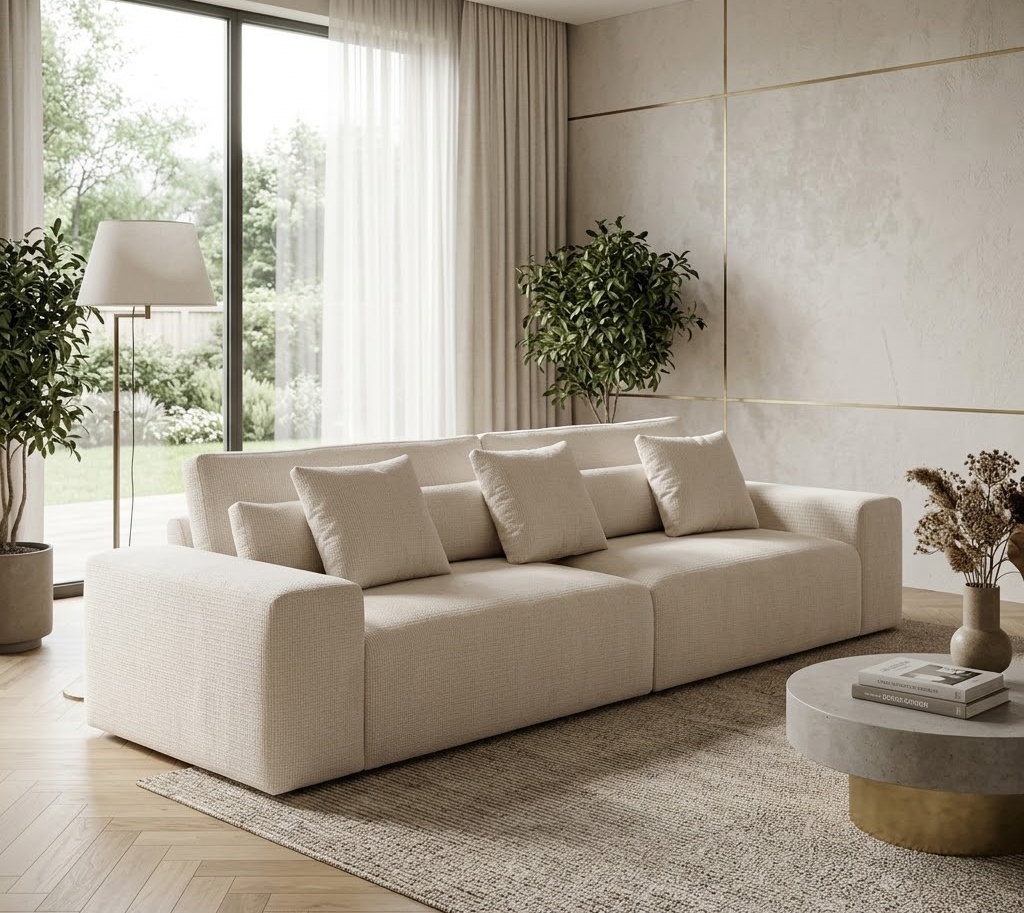 RICHMOND Interiors - LUND SP moduláris kanapé - választható szövettel 2)