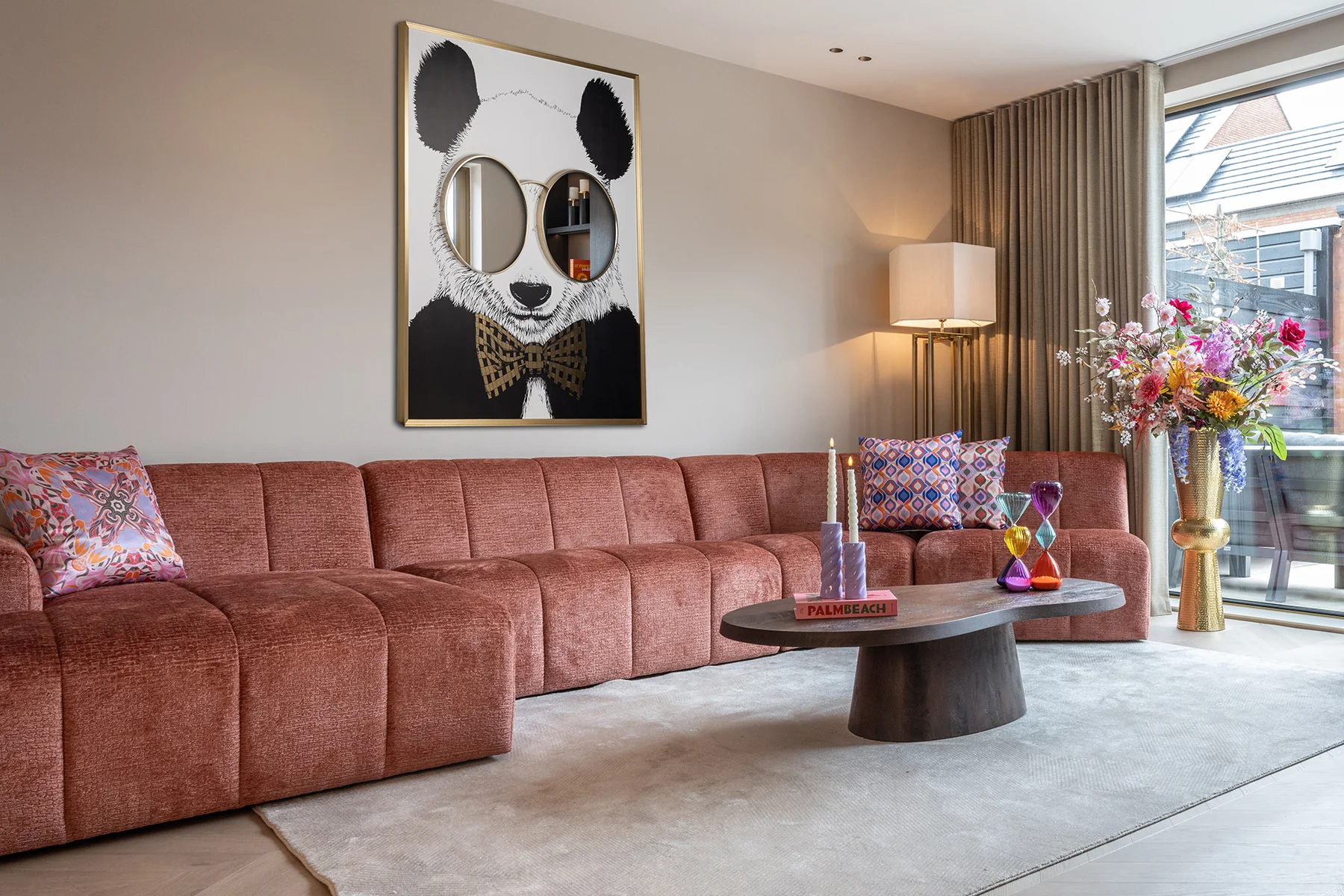 RICHMOND Interiors - MILTON SP moduláris kanapé - választható szövettel (2)