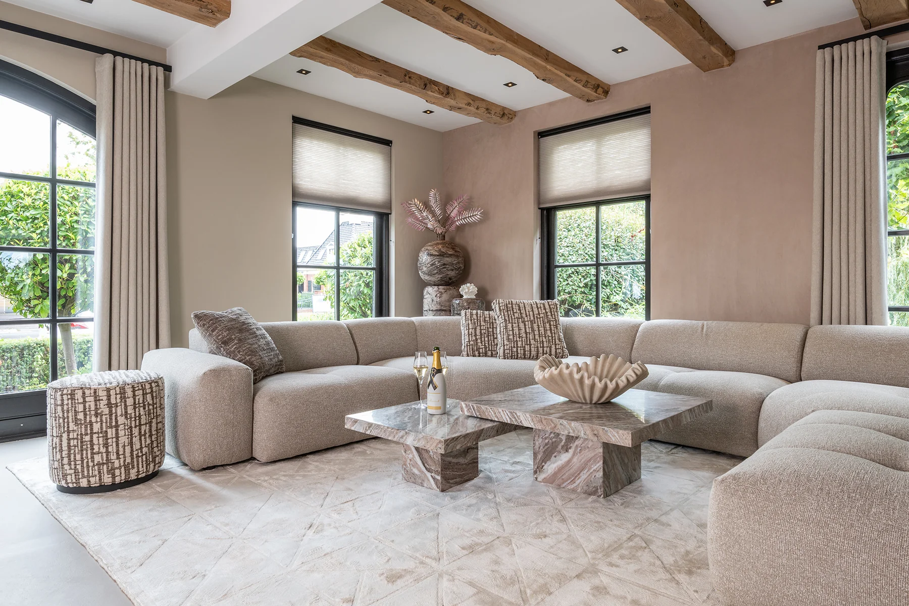 RICHMOND Interiors - NORA SP moduláris kanapé - választható szövettel (13)