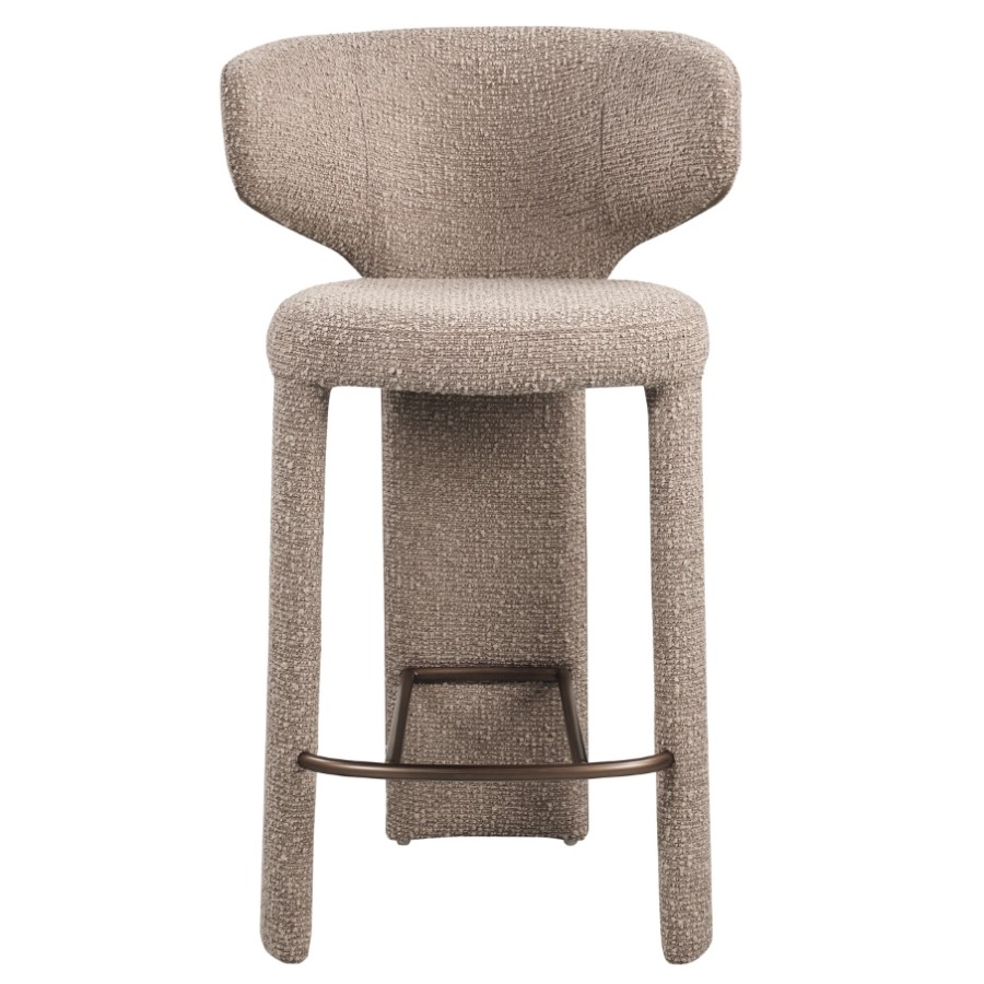 Richmond Interiors - 216102 Viola H68 bárszék - mocca chunky (3)