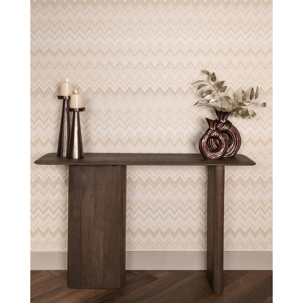 fokep_RICHMOND Interiors - 215599 Castello Oak konzolasztal 130 - smoked charchoal (7)