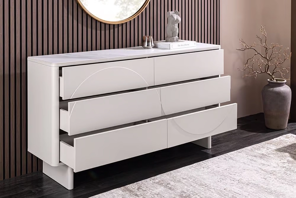 NVI - 47805 SAVOY komód 150 - white marble (8)