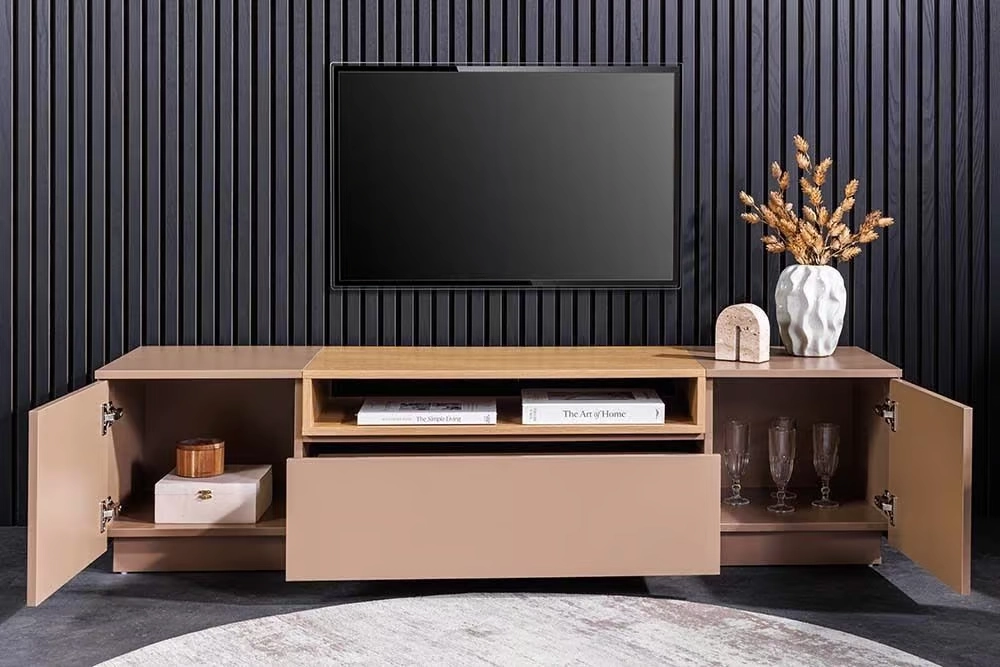 NVI - 47812 LOFT Mango TV-szekrény 160 - greige-natural (6)