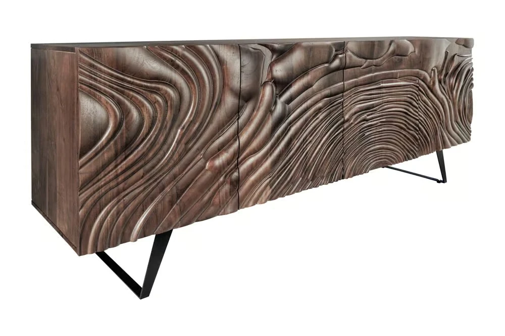 NVI - 49225 FLUID MANGO Brown komód 175 (2)