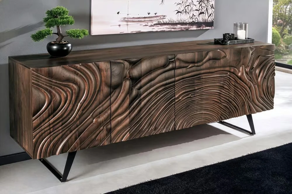 NVI - 49225 FLUID MANGO Brown komód 175 (3)