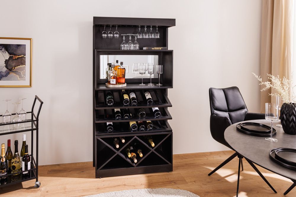 NVI - 49370 SCORPION Mango H160 bárszekrény 100 - black (11)