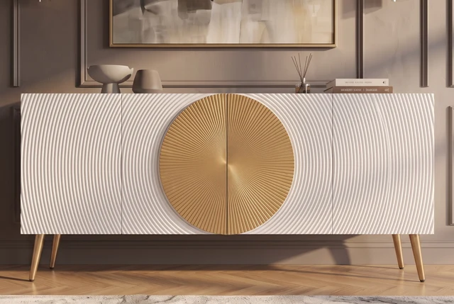 NVI - 49520 AURUM Mango komód 180 - (2)