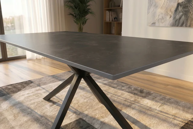 NVI - 46900+ GALAXIE STAR CERAMIC étkezőasztal 160180 - grey (7)