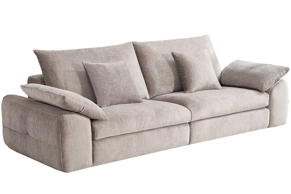 NVI - 48154 SOHO (opc. puffal) kanapé 260 - beige chenille (2)