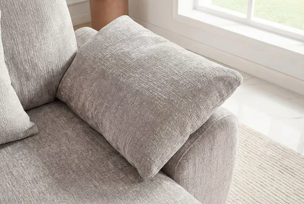 NVI - 48154 SOHO (opc. puffal) kanapé 260 - beige chenille (9)