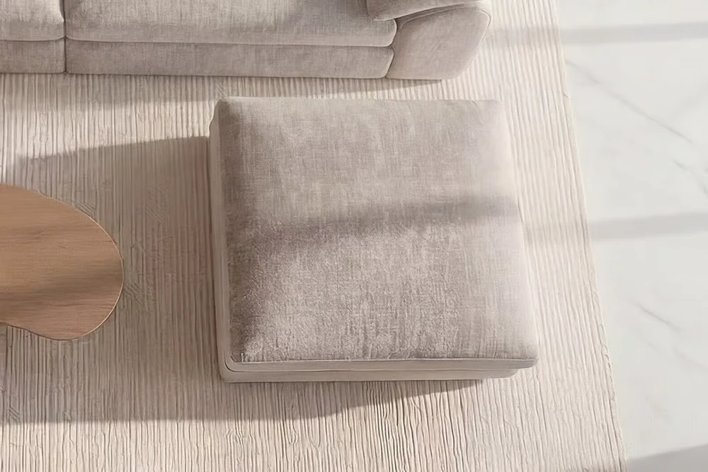 NVI - 48155 SOHO (opc. puffal) kanapé 260 - beige chenille (12)
