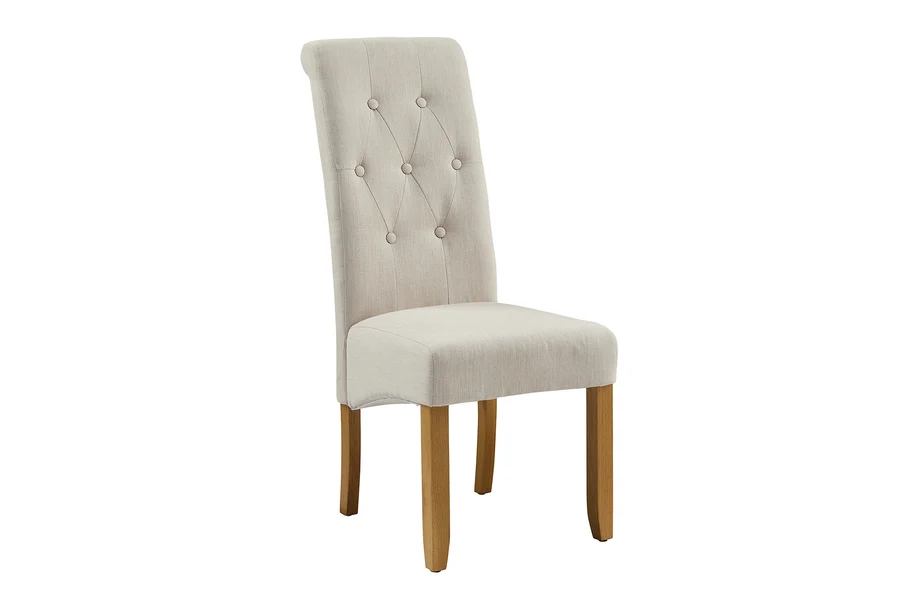 NVI - 48356 CASA 10 étkezőszék - woven beige (1)