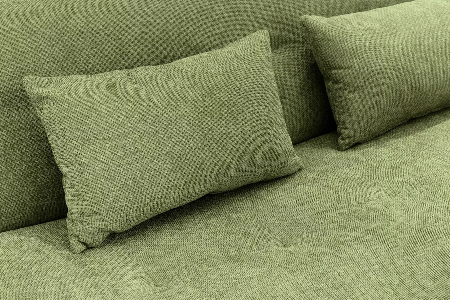 NVI - 48663 ELYPSE Mini (ágyazható) kanapé 200 - green chenille (15)