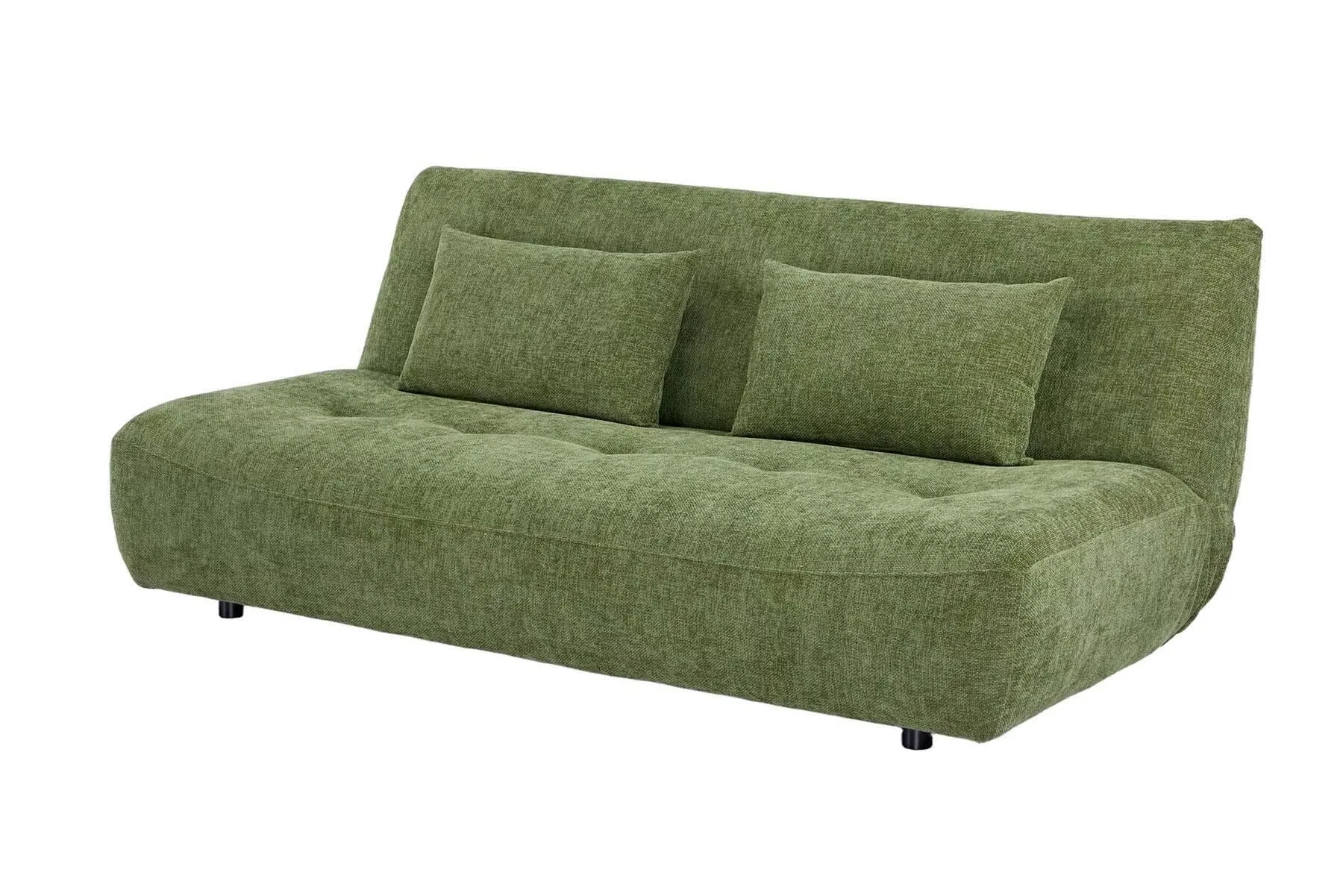 NVI - 48663 ELYPSE Mini (ágyazható) kanapé 200 - green chenille (5)