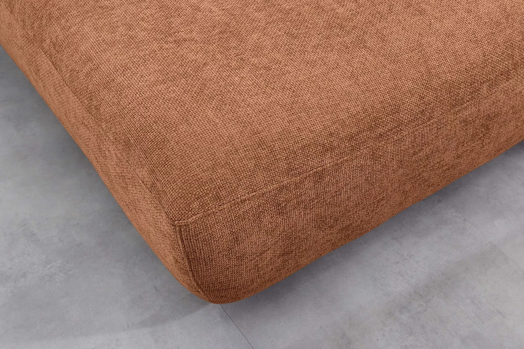 NVI - 48664 ELYPSE Mini (ágyazható) kanapé 200 - rust brown chenille (3)
