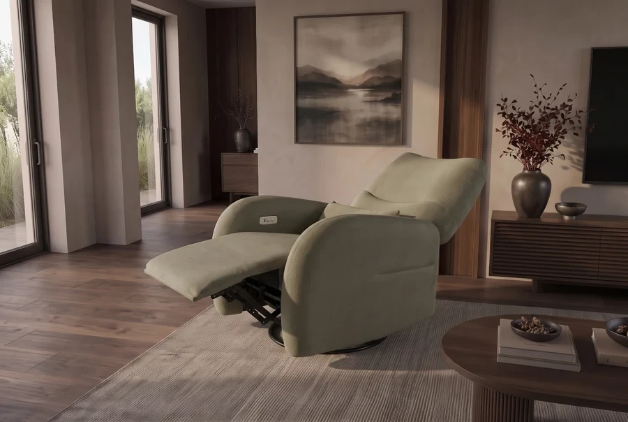 NVI - 48685 PRIORITY relax fotel - green (9)