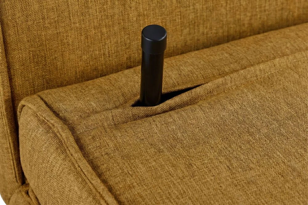 NVI - 48808 SMART MINI (ágyazható) kanapé 140 - mustard velvet (10)