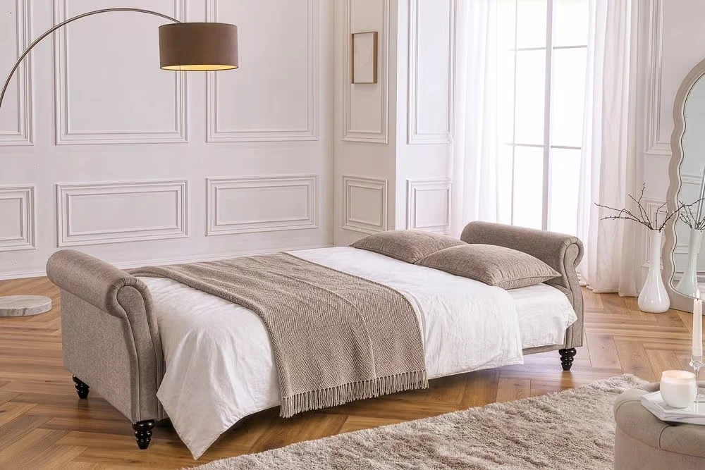 NVI - 48986 MAISON BELLE (ágyazható) kanapé 220 - greige velvet (10)