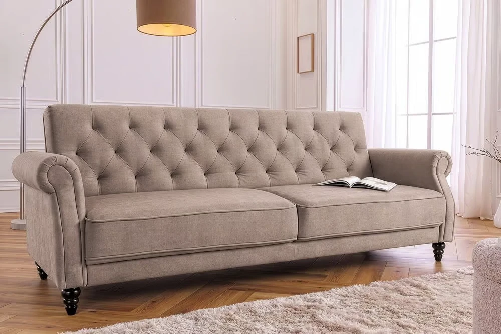 NVI - 48986 MAISON BELLE (ágyazható) kanapé 220 - greige velvet (6)