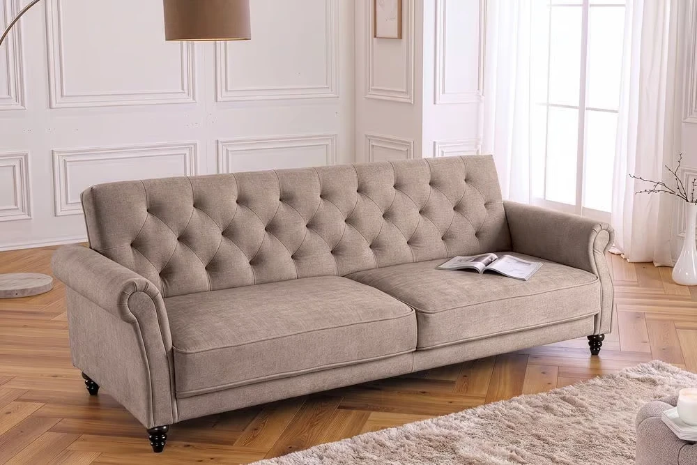 NVI - 48986 MAISON BELLE (ágyazható) kanapé 220 - greige velvet (7)