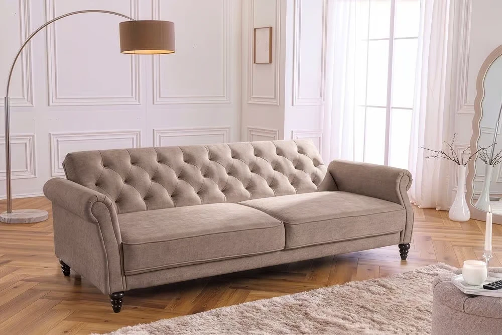 NVI - 48986 MAISON BELLE (ágyazható) kanapé 220 - greige velvet (8)